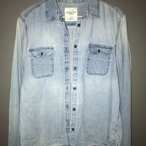 American Eagle denim shirt